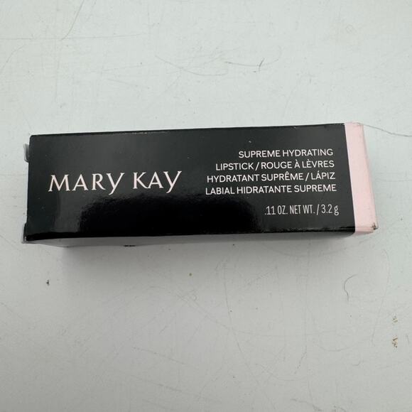 Mary Kay Supreme Hydrating Lipstick Think of Pink 0.11 oz NIB - Picture 4 of 7
